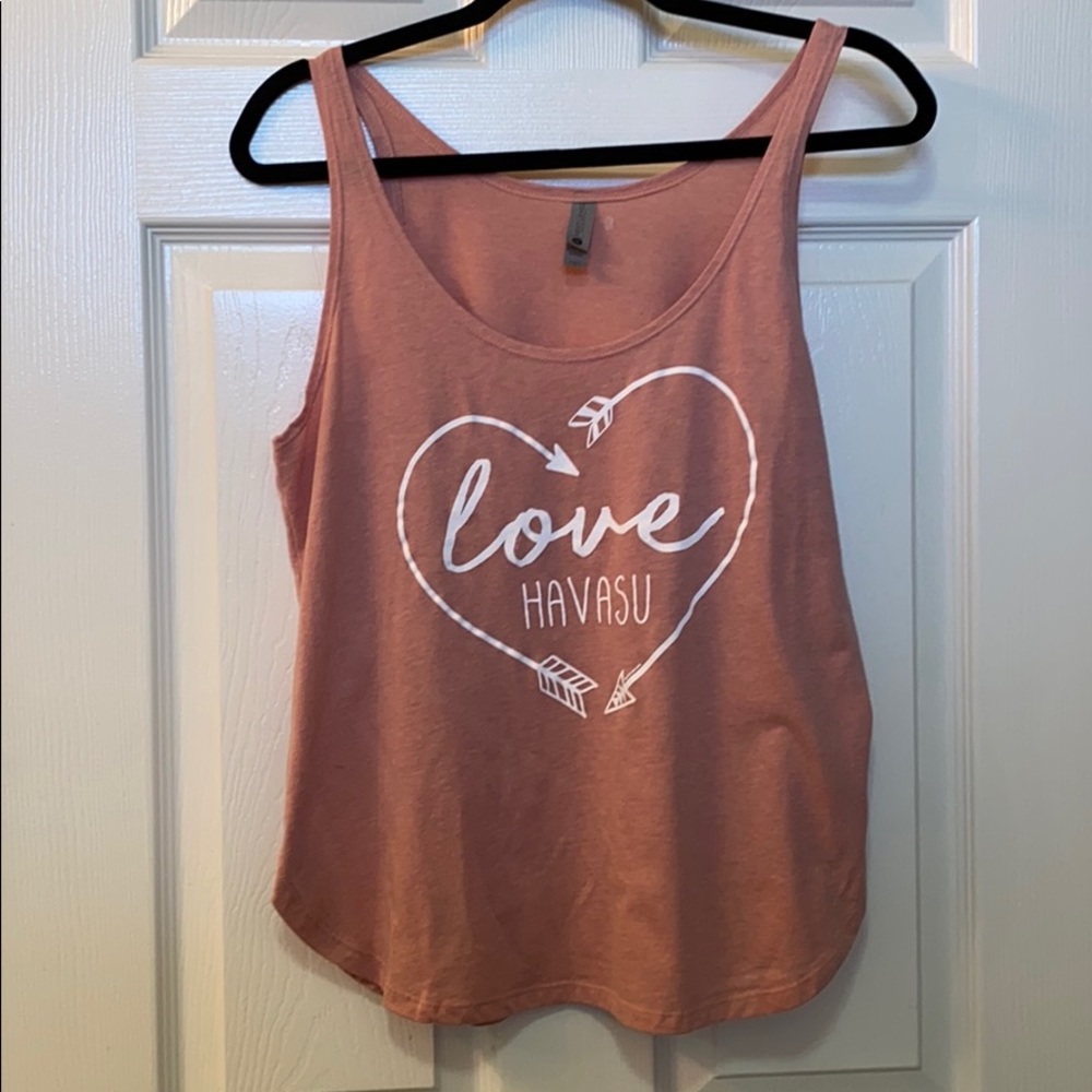 Next Level Apparel Print Tank “Love Havasu”